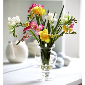 Freesia Arrangement with BONUS Silk Flower Cleaning Spray 1603633