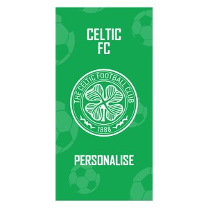Celtic FC Crest Design Towel 70 x 140cm
