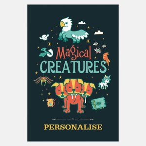 Harry Potter Magical Creatures Personalised Blanket