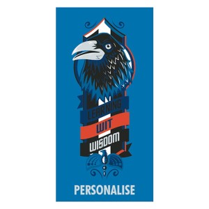 Ravenclaw Signs and Sigils Beach Towel