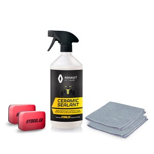 Renault RF1 Hydrolex 500ml Ceramic Sealant, Applicators and Microfibre Cloths