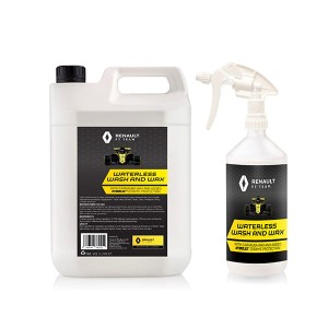 Renault Waterless Wash and Wax 5L Bottle plus 1L Bottle with Trigger