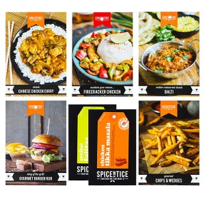 Spicentice Actifry Around the World Spice Kit