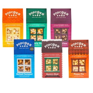 Popcorn Shed 6-Shed Gourmet Popcorn Selection Pack