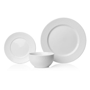 Sabichi 12 Piece Dinner Set - Hammered