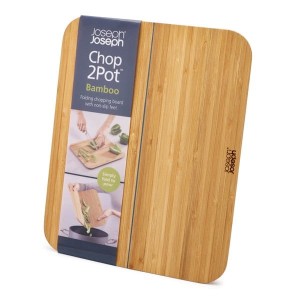 Joseph Joseph Chop2Pot Large Bamboo Chopping Board