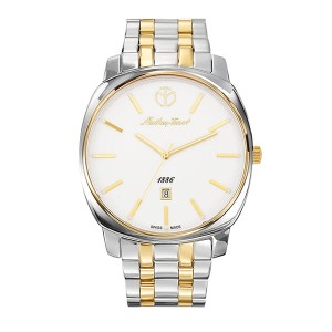 Mathey-Tissot  Gent's Swiss Made Smart Watch with Stainless Steel Strap