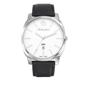 Mathey-Tissot Gent's Smart Watch with Genuine Leather Strap