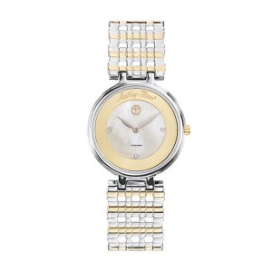 Mathey-Tissot Ladies' Aloma Watch with Two Tone Mesh Bracelet