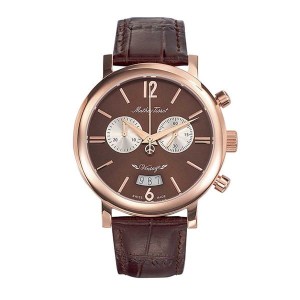 Mathey-Tissot Gent's Vintage Swiss Made Watch with Leather Strap
