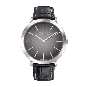Mathey-Tissot Gent's Super Slim Darius with Genuine Leather Strap