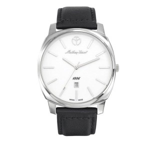 Mathey-Tissot Gent's Smart Watch with Genuine Leather Strap