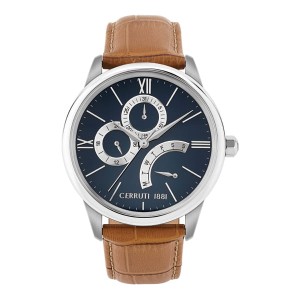 Cerruti 1881 Gent's Albiano Watch with Genuine Leather Strap
