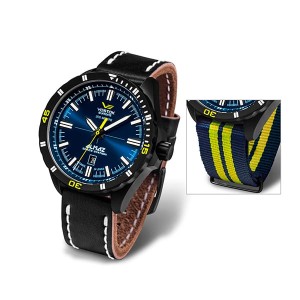 Vostok Europe Gent's Automatic Almaz Watch with Interchangeable Straps