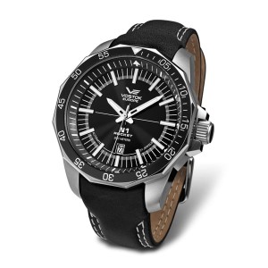 Vostok Europe Gent's N1 Rocket Automatic Watch with Genuine Leather Strap