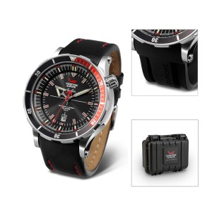 Vostok Europe Gent's Anchar Automatic Watch with Interchangeable Strap and Dry Box
