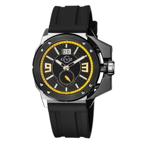 GV2 Gent's Grande Ltd Edt Swiss Watch with Silicone Strap