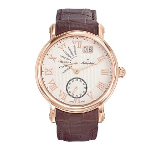 Mathey-Tissot  Gent's Retrograde Swiss Made Watch with Leather Strap