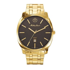 Mathey-Tissot Gent's Smart Watch with IP Plated Stainless Steel Bracelet