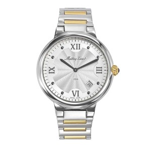 Mathey-Tissot  Gent's Le Blanc Swiss Made Watch with Stainless Steel Strap