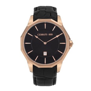 Cerruti 1881 Gent's Molveno Watch with Genuine Leather Strap