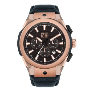 Cerruti 1881 Gent's Ruscello Chronograph Watch with Silicone Strap