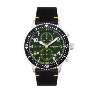 Lucien Piccard Gent's Mason Watch with Genuine Leather Strap