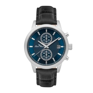 Lucien Piccard Gent's Clark Watch with Genuine Leather Strap