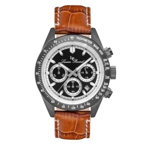 Lucien Piccard Gent's Heston IP Watch with Genuine Leather Strap