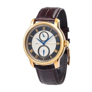 Thomas Earnshaw Gent's Longitude Multi Function Watch, Genuine Leather Strap