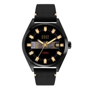 CCCP Gent's Shchuka Automatic with Genuine Leather Strap