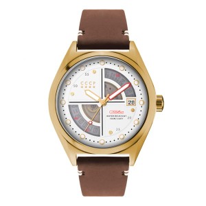 CCCP Gent's Shchuka Automatic Watch with Genuine Leather Strap