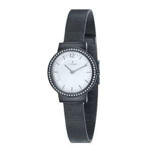 Fjord Ladies' Elina Diamante Watch with Stainless Steel Bracelet