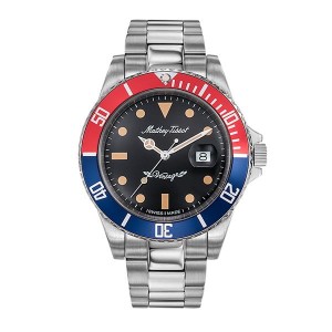 Mathey-Tissot Gent's Rolly Quartz with Stainless Steel Bracelet