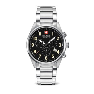 Swiss Military by Hanowa Gent's Sergeant Chronograph Watch with Stainless Steel Bracelet