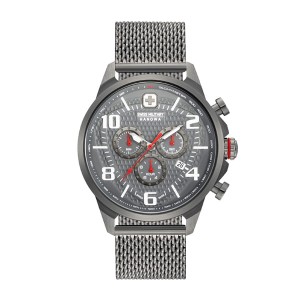 Swiss Military by Hanowa Gent's Airman Chrono IP Plated Watch with Milanese Bracelet