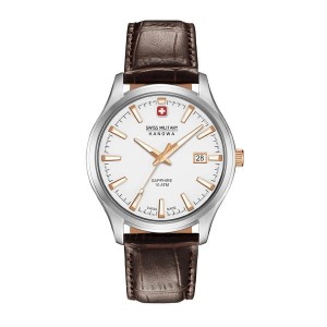 Swiss Military by Hanowa Gent's Major Watch with Genuine Leather Strap