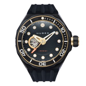 Nubeo Gent's Mariana Automatic Watch with Silicone Strap