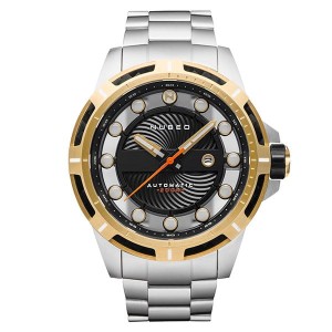 Nubeo Gent's ORBIT Automatic Watch with Stainless Steel Strap