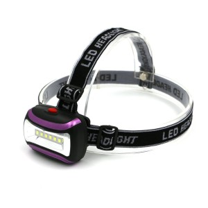 Mini Latarka LED do łowienia ryb - 600 LUMEN - fioletowa