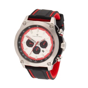 Constantin Weisz Gent's Automatic Day and Night Indicator Watch with Silicone Strap