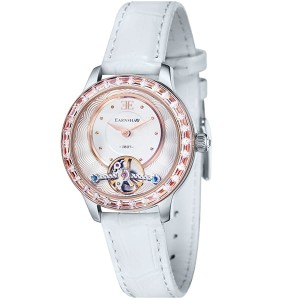 Thomas Earnshaw Lady Australis Automatic Watch with Genuine Leather Strap