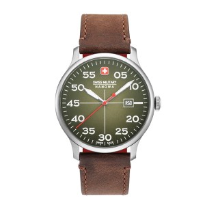 Swiss Military by Hanowa Gent's Active Duty Watch with Genuine Leather Strap