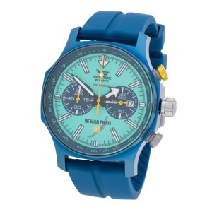 Vostok Europe Gents Expedition N1 Ltd Ed Baikel Project Chronograph Watch with Dry Box
