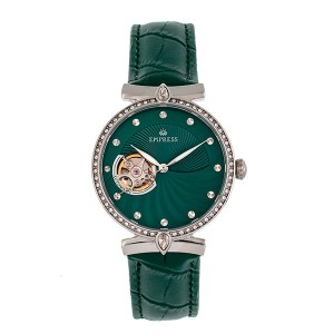 Empress Ladies' Edith Automatic Watch with Genuine Leather Strap