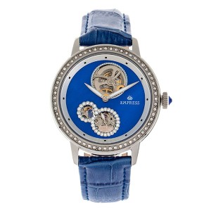 Empress Ladies' Tatiana Automatic Watch with Genuine Leather Strap