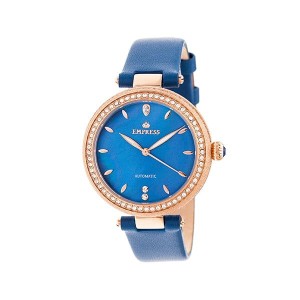 Empress Ladies' Louise Automatic Watch with Genuine Leather Strap