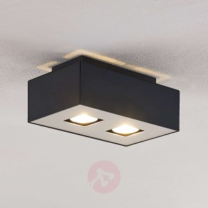 Lindby Kasi lampa sufitowa, 2-punktowa, 24 x 14 cm