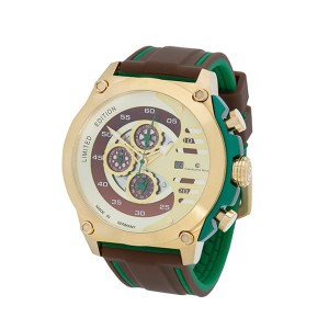 Constantin Weisz Gents Ltd Edt Automatic Power Reserve Watch with Silicone Strap