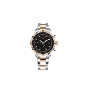 Mathey Tissot Gents Type 23 Chronograph Two Tone Watch with Stainless Steel Bracelet